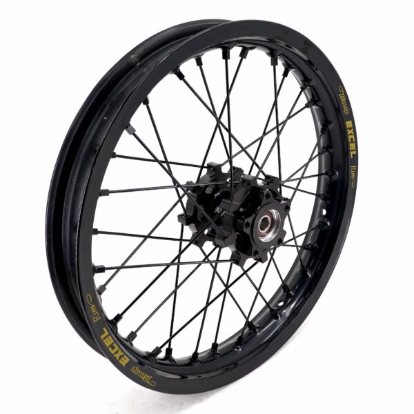 US KKE 1.6*19" & 1.85*16" E-Moto Wheels Excel Takasago Rims For E-Ride Pro-ss 2024 Black - Image 9