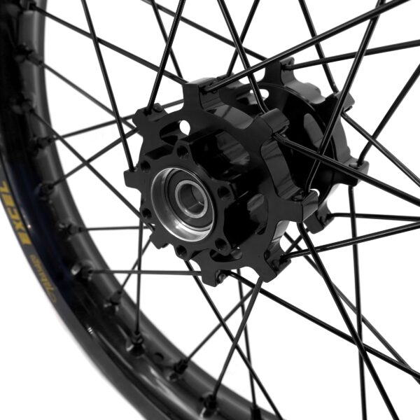 US KKE 1.6*19" & 1.85*16" E-Moto Wheels Excel Takasago Rims For E-Ride Pro-ss 2024 Black - Image 12