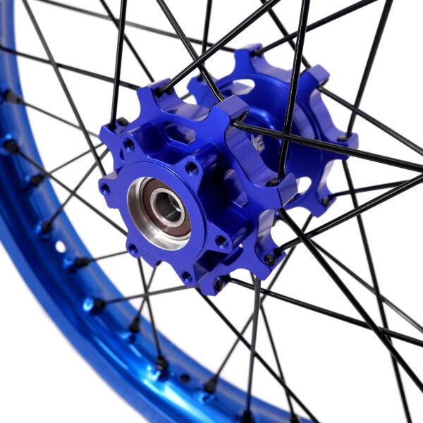 US Stock KKE 19" 16" Spoke Alloy Wheels Fit Talaria Sting MX3 / R MX4 Electric E-bike Blue Takasago EXCEL Rims - Image 12