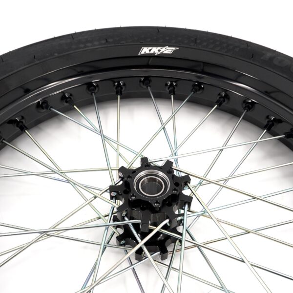 KKE 17inch E-Bike Supermoto Wheels Fit Rawrr Mantis, Mantis X Black (Collective) - Image 6
