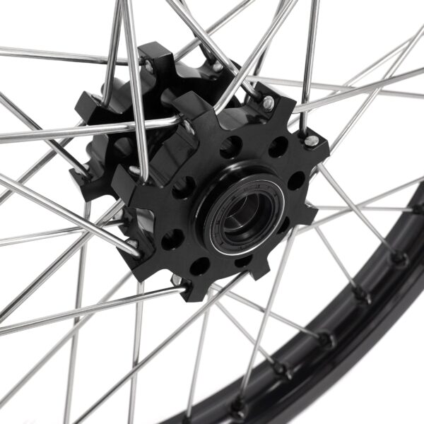 Pre-order US Stock KKE 1.6*19" & 1.85*16" Wheels Rims Fit Talaria Sting MX5 Electric Dirtbike Black - Image 4
