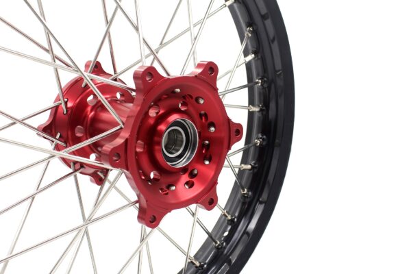 KKE 18 Inch Enduro Rear Wheel Rim for Husqvarna TE TC FE FC SMR TXC  2000-2013 Red Hub - Image 3