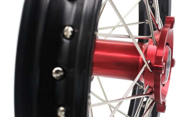 KKE 18 Inch Enduro Rear Wheel Rim for Husqvarna TE TC FE FC SMR TXC  2000-2013 Red Hub - Image 6