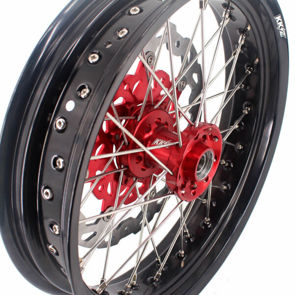 KKE 17inch Supermoto Wheels For Honda CRF250R 2014-2025 CRF450R 2013-2024 CRF450X 2019-2025 - Image 39