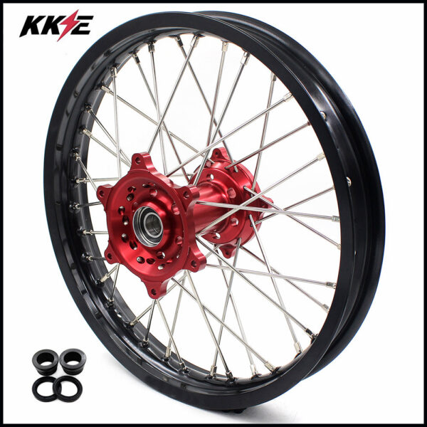 KKE 18 Inch Enduro Rear Wheel Rim for Husqvarna TE TC FE FC SMR TXC  2000-2013 Red Hub - Image 7