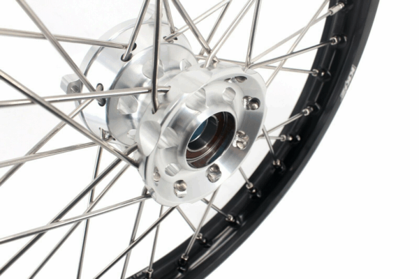 KKE 17"*1.4/14"*1.6 Kids Small Spoked Wheels GLM Rims For KTM SX85 2021-2024 Silver Hub - Image 7