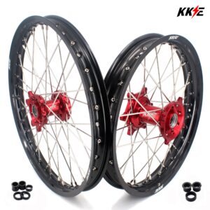 KKE 21″ 19″ or 21″ 18″ Dirt Bike Wheels Set For HONDA CRF250R 2014-2025 CRF450R 2013-2025 CRF450L 2019-2021