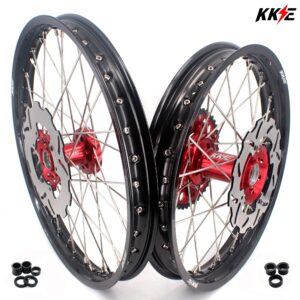 KKE 21″ 19″ or 21″ 18″ Spoke Alloy Rims For HONDA CRF250R 2014 CRF450R 2013-2014