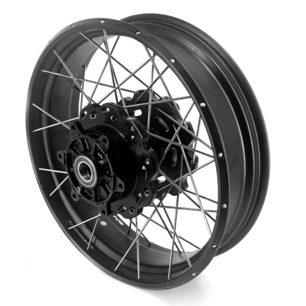 VMX 2.5*19" & 4.25*17" Alloy Tubeless Wheel Rims For KTM790 Adventure R 2019-2021 Black&Black - Image 3