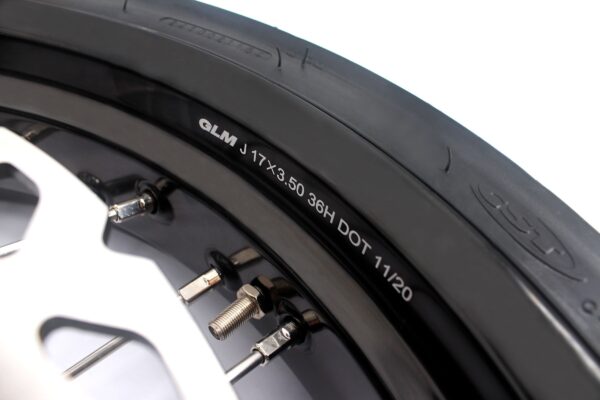 KKE CUSH DRIVE 3.5/4.25*17in. Supmermoto Wheels Kit For SUZUKI DRZ400SM 2005-2024 CST Tires - Image 4