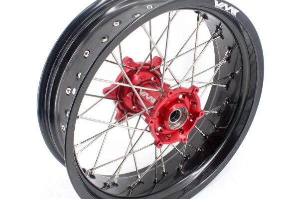 KKE 3.5/4.25*17" CNC Supermoto Wheels Rims Set For Gas Gas EC 250/300 2004-2017 - Image 9