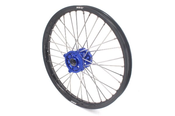 KKE 1.6*21 & 2.15*19 Wheels Rims Fit Kawasaki KX450 2019-2023 KX450X 2021-2023 Blue Hubs - Image 6