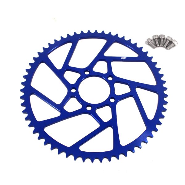 KKE Pink Purple Black Red and Blue Color Option of 58T Aluminum Sprocket For E-Ride Pro-SS 2024 - Image 7
