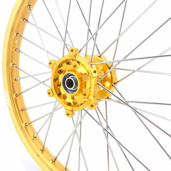 KKE 21 & 19 Wheels Gold Rims For SUZUKI RM125 2001-2007 RM250 2001-2008 - Image 8