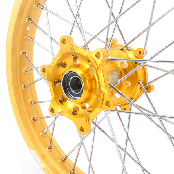 KKE 21 & 19 Wheels Gold Rims For SUZUKI RM125 2001-2007 RM250 2001-2008 - Image 11
