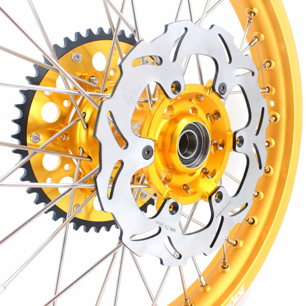 KKE 21 & 19 Wheels Gold Rims For SUZUKI RM125 2001-2007 RM250 2001-2008 - Image 19
