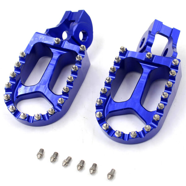 KKE CNC Footpegs Pedals for KTM SX SXF XC XCF 125 150 250 350 450 2016-2020 Orange/Blue/Black - Image 14