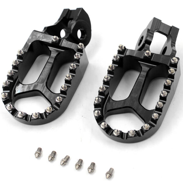 KKE CNC Footpegs Pedals for KTM SX SXF XC XCF 125 150 250 350 450 2016-2020 Orange/Blue/Black - Image 24
