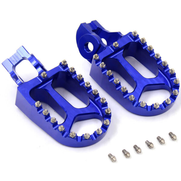 KKE CNC Footpegs Pedals for KTM SX SXF XC XCF 125 150 250 350 450 2016-2020 Orange/Blue/Black - Image 15