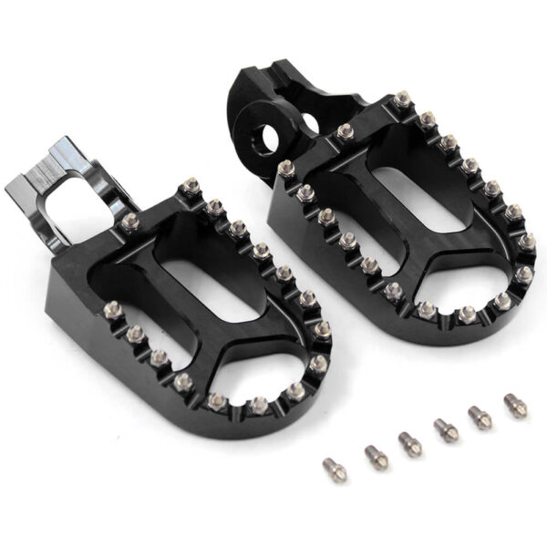 KKE CNC Footpegs Pedals for KTM SX SXF XC XCF 125 150 250 350 450 2016-2020 Orange/Blue/Black - Image 26