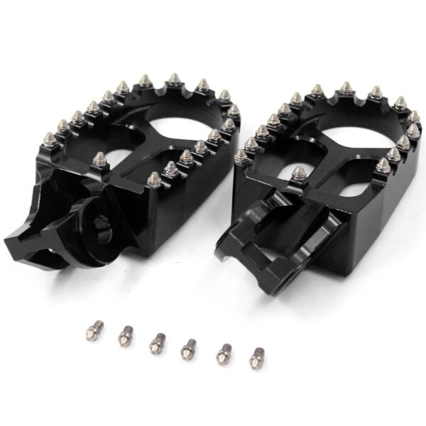 KKE CNC Footpegs Pedals for KTM SX SXF XC XCF 125 150 250 350 450 2016-2020 Orange/Blue/Black - Image 27