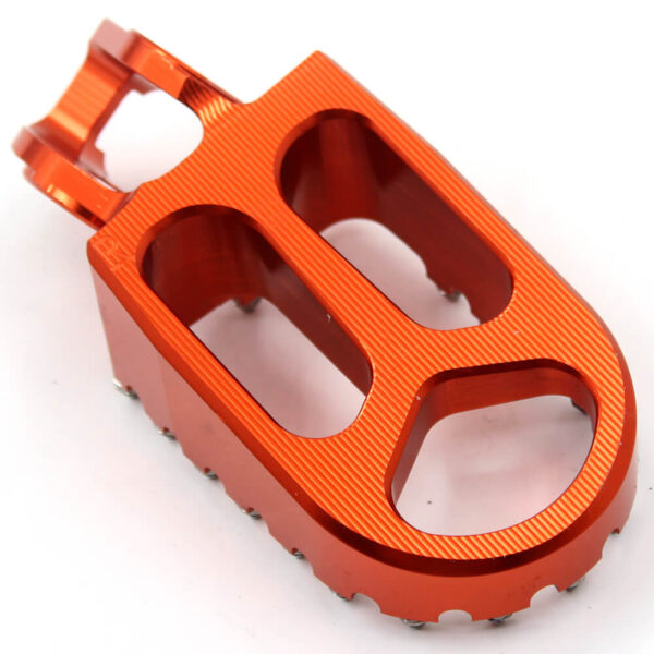 KKE CNC Footpegs Pedals for KTM SX SXF XC XCF 125 150 250 350 450 2016-2020 Orange/Blue/Black - Image 7