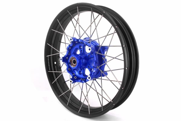 VMX 19" 17" Inch Tubeless Rims for BMW R1200GS R1200GS Adventure 2013-2020 Blue Hub & Black Rim - Image 2