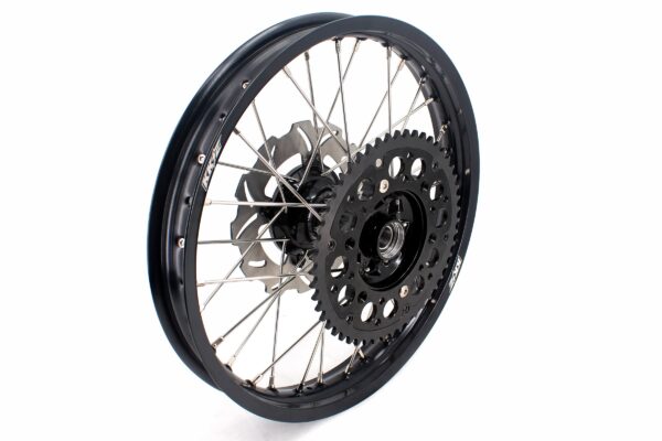 KKE 21 & 19 Casting Wheels Set for HONDA CR125R 1995-1997 CR250R 1995-1996 Black&Black - Image 4