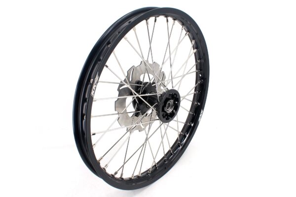 KKE 21 & 19 Casting Wheels Set for HONDA CR125R 1995-1997 CR250R 1995-1996 Black&Black - Image 9