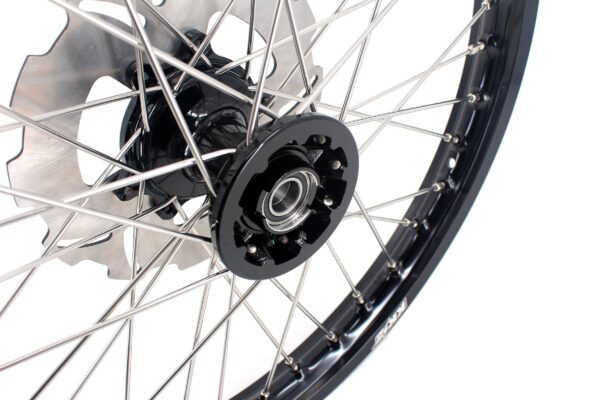 KKE 21 & 19 Casting Wheels Set for HONDA CR125R 1995-1997 CR250R 1995-1996 Black&Black - Image 10