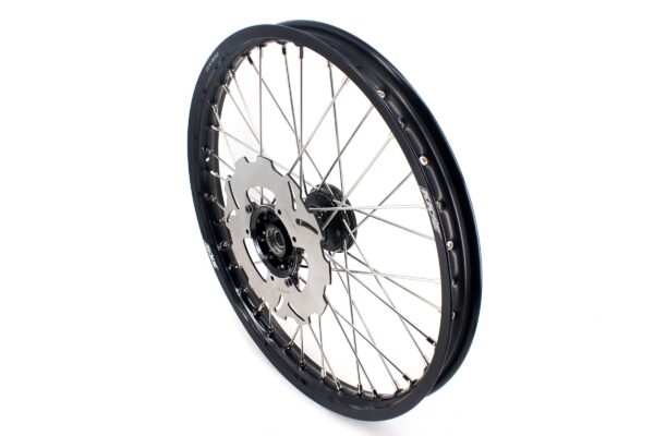 KKE 21 & 19 Casting MX Rims for Honda XR650R 2000-2008 240MM/240MM Disc Black&Black - Image 11