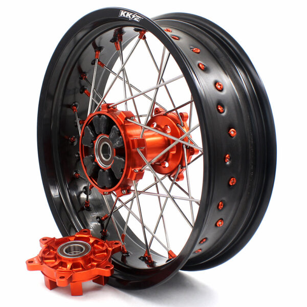 KKE 17Inch CUSH Drive Supermoto Wheels Rims For KTM690 SMC 2007-2011 For KTM690 Enduro R 2008-2022 - Image 9