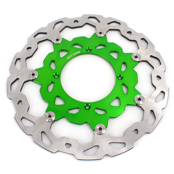 KKE Green 320MM Oversize Disc or KAWASAKI KX250F KX450F 2006-2019 - Image 2