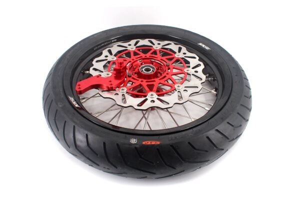 KKE CUSH DRIVE 17 Inch Supermoto Tires Rims Fit HONDA CRF250X CRF450X 2005-2018 - Image 3