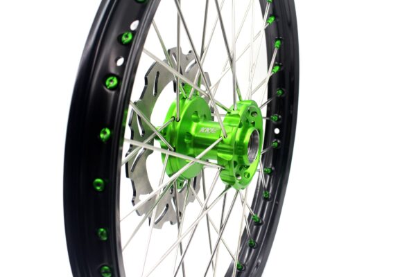 KKE 21in. 19in. Wheels For KAWASAKI KX125 KX250 1993-2002 Off Road Spoke Billet Rims - Image 12