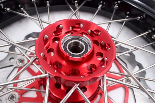 KKE CUSH DRIVE 17 Inch Supermoto Tires Rims Fit HONDA CRF250X CRF450X 2005-2018 - Image 9