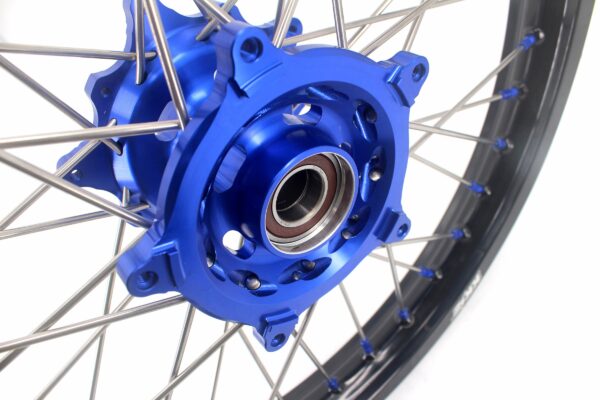 KKE 1.85*21 & 2.5*18 Motorcycle Tubed Spoke Rims Fit Yamaha Tenere 700 2019-2025 Blue - Image 10