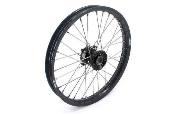 KKE Factory Size Small Kid's Wheels 17" 14" GLM Rims For KTM SX 85 2021-2024 Black Hub - Image 11