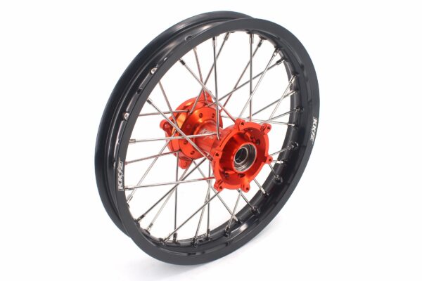 KKE Rear 1.85*16" Wheels Rims Set for KTM SX 85 2021-2023 Orange&Black - Image 2
