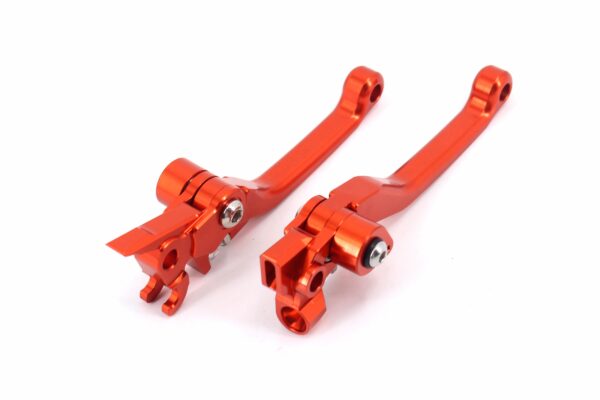 KKE Orange Brake Clutch Levers Fit KTM EXC 125-530CC 4 Stroke 2007-2013 - Image 3