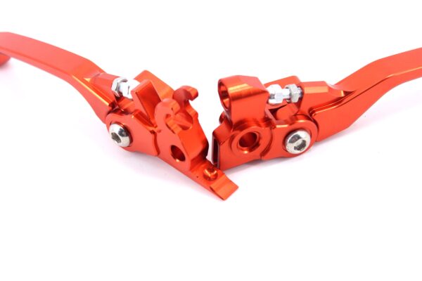 KKE Orange Brake Clutch Levers Fit KTM EXC 125-530CC 4 Stroke 2007-2013 - Image 6