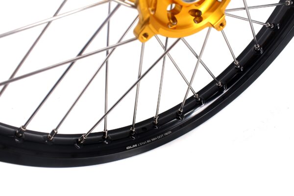Second-hands KKE 21" 19" Rims Spoke Alloy Wheels For SUZUKI RMZ250 2007-2022 RMZ450 - Image 7