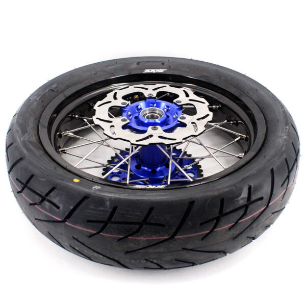 KKE 3.5/4.25*17inch Supermoto Spoked Wheels CST Tires For SUZUKI DRZ400 DRZ400E DRZ400S - Image 2