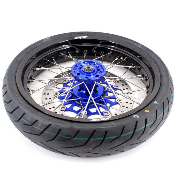 KKE 3.5/4.25*17inch Supermoto Spoked Wheels CST Tires For SUZUKI DRZ400 DRZ400E DRZ400S - Image 8