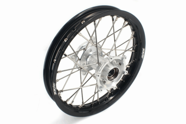 KKE 17"*1.4/14"*1.6 Kids Small Spoked Wheels GLM Rims For KTM SX85 2021-2024 Silver Hub - Image 6