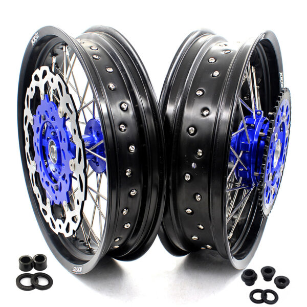 KKE 17 Inch CUSH Drive on Road Supermoto Wheels Rims For SUZUKI DRZ400SM 2005-2024 - Image 26