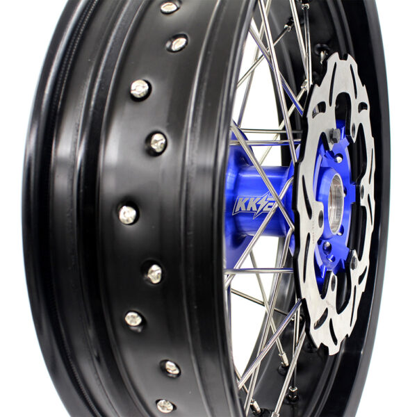 KKE 17 Inch CUSH Drive on Road Supermoto Wheels Rims For SUZUKI DRZ400SM 2005-2024 - Image 19