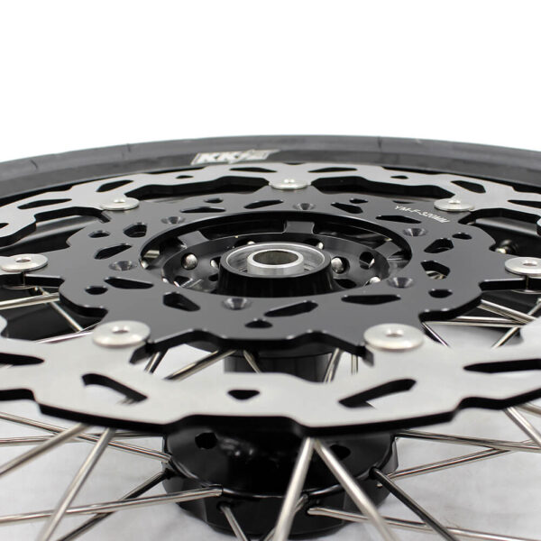 KKE 3.5/4.25*17in. Supmermoto Wheels Set For SUZUKI DRZ400SM 2005-2024 CST Tires - Image 8