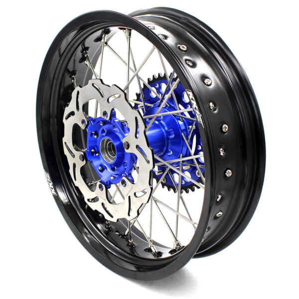 KKE 3.5 & 4.25 Wheels for Yamaha WR250F 2001 WR450F 2003-2018 Blue - Image 24