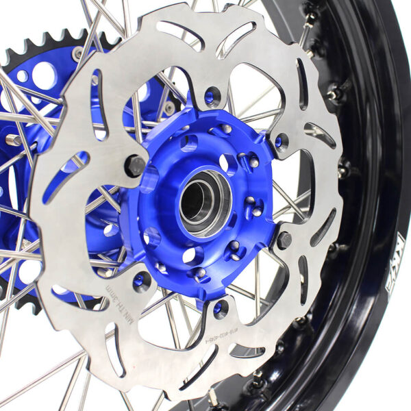 KKE 3.5 & 4.25 Wheels for Yamaha WR250F 2001 WR450F 2003-2018 Blue - Image 25